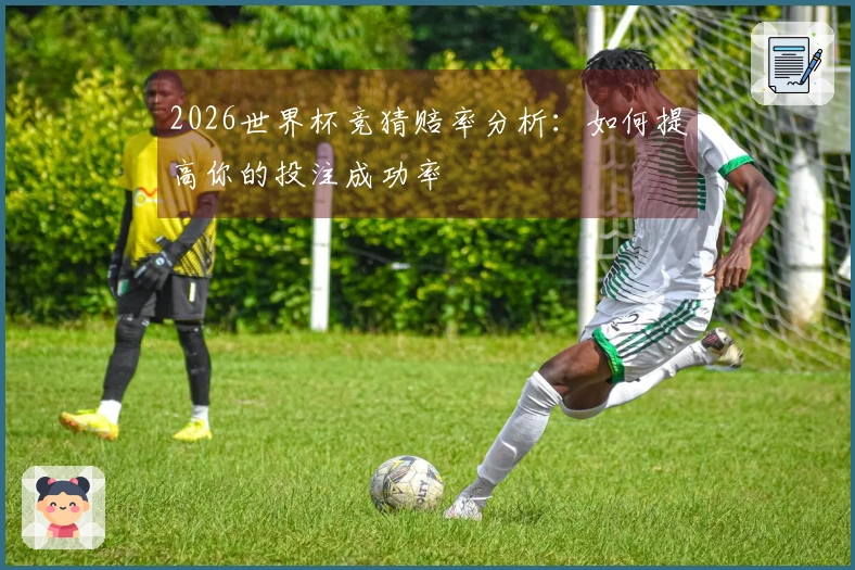 2026世界杯竞猜赔率分析:如何提高你的投注成功率